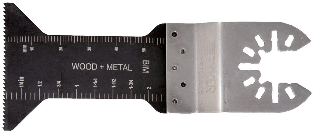 caseypowell - BiMetal Fine Tooth Blades For Wood and Metal-2.25" long and 1.75" wideOscillating Saw Blade - Ryker Hardware