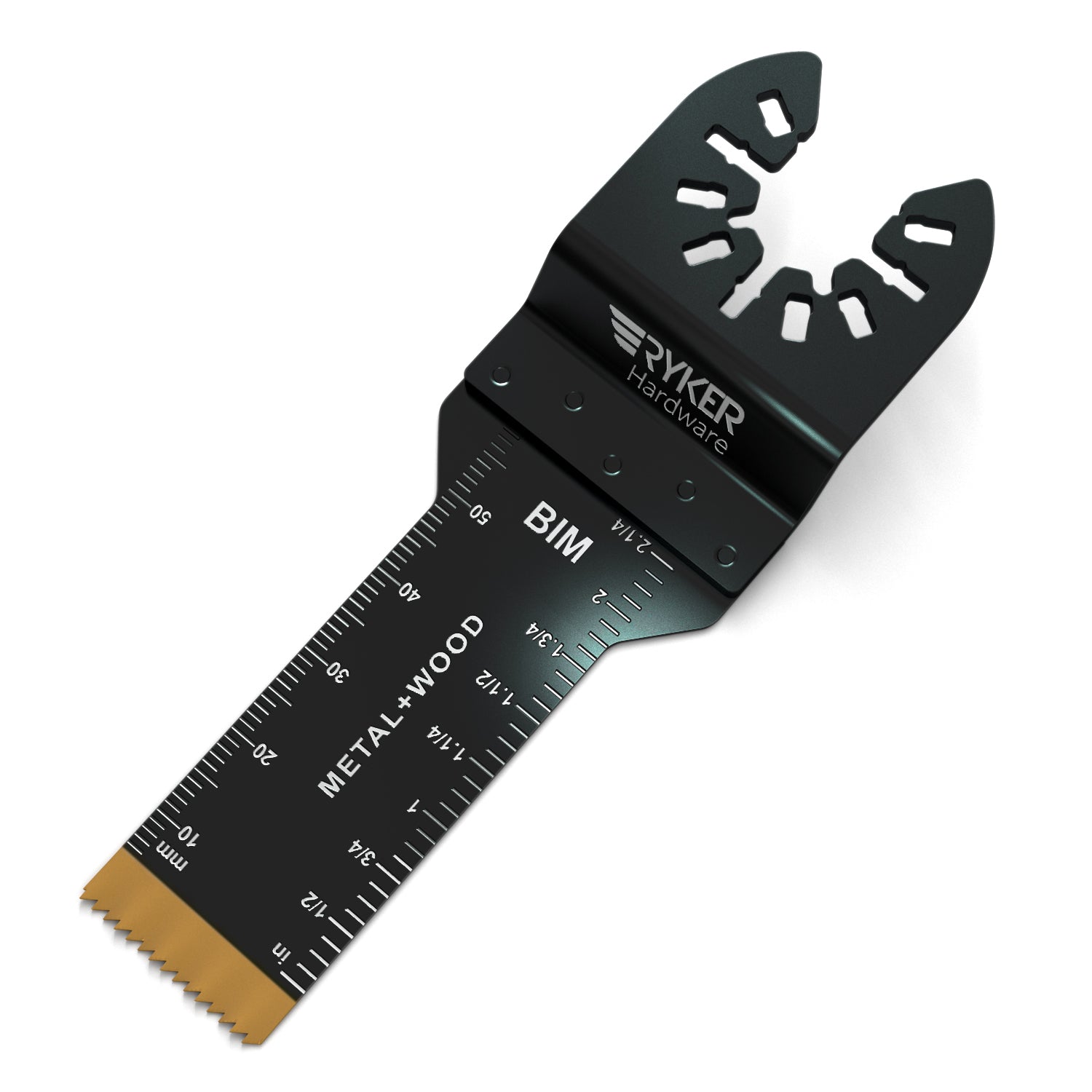 caseypowell - 6 - Titanium BiMetal Oscillating Saw Blades for Wood w/Nails - Saw Blade - Ryker Hardware
