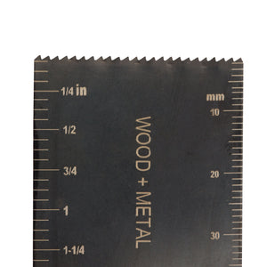caseypowell - BiMetal Oscillating Saw Blade for Wood and Metal - Fine Teeth - 1 3/4 Inch Blade - Oscillating Saw Blade - Ryker Hardware